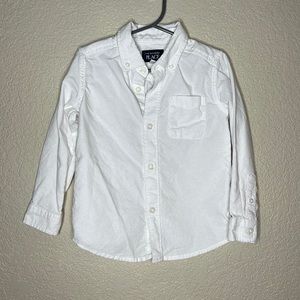Children’s Place White Long Sleeve Button Down